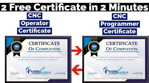 cnc machine certificate|cnc machine operator certificate.